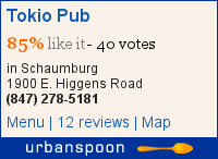 Tokio Pub on Urbanspoon